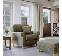 The Great Sofa Company Flora Armchair Glory Winter Moss in Dark Green The Great Sofa Company Dark Green