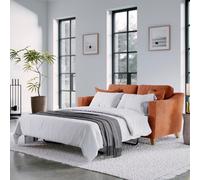 The Great Sofa Company Florence Chenille Sofa Bed In Terracotta