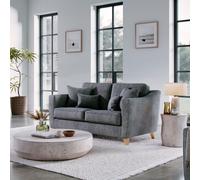 The Great Sofa Company Jackson 2 Seater Chenille Sofa in Grey The Great Sofa Company Grey 2 Seater