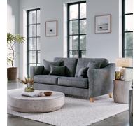 The Great Sofa Company Jackson 3 Seater Chenille Sofa in Grey The Great Sofa Company Grey 3 Seater