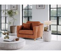 The Great Sofa Company Jackson Snuggle Chair City Terracota in Red The Great Sofa Company Red