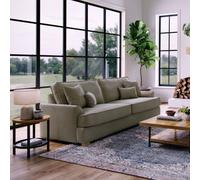 The Great Sofa Company Oriana 4 Seater Chenille Sofa In Fossil