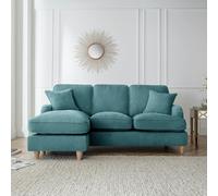 The Great Sofa Company The Swift Left Hand Chaise Sofa - Emerald