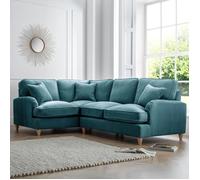 The Great Sofa Company The Swift Left Hand Corner Sofa - Emerald