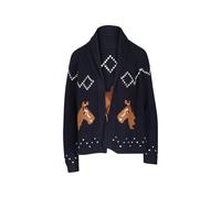 The Great. The Horse Lodge cardigan - Blue 10