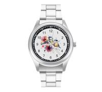 The Great Tit Birds Men's Stainless Steel Quartz Watch
