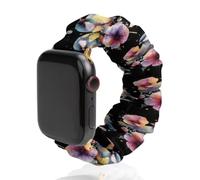 The Great Tit Birds Scrunchie Watch Band Elastic 42mm/44mm