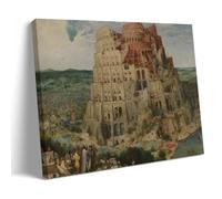 The Great Tower Of Babel By Pieter Bruegel The Elder Poster Decorative Painting Canvas Wall Posters And Art Picture Print Modern Family Bedroom Decor Posters 20x30inch(50x75cm)