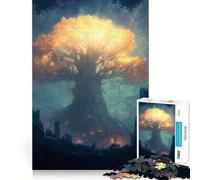 The Great Tree Fantasy for Adults 1000 Piece Jigsaw Puzzle Pure Logic Toy Peaceful Time Sharp Cut Heartfelt Gift (38x52cm)
