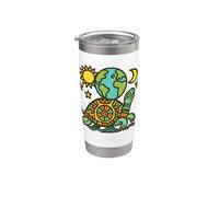 The Great Turtle and Creation Haudenosaunee Iroquois Stainless Steel Insulated Tumbler