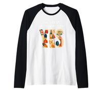 The Great United Kingdom YES Patriotic British Culture Icons Raglan Baseball Tee