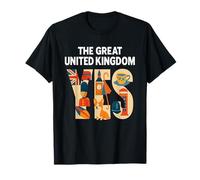 The Great United Kingdom YES Patriotic British Culture Icons T-Shirt