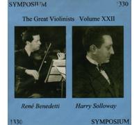 The Great Violinist volume XXII by Benedetti