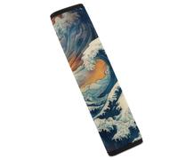The Great Wa1ve Soft Seat Belt Cover Pad All Car 1PCS