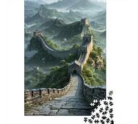 The Great Wall 1000 Piece Puzzle Home Decor for Grandparents Senior Leisure Enthusiasts Brain Training 52x38cm/1000pcs