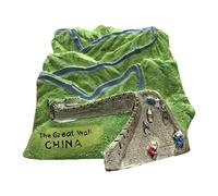 The Great Wall 3D Fridge Magnet,China Tourist Attraction Souvenirs,Hand-Made Creative Resin Home Decoration