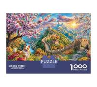 The Great Wall_ China 1000 Pieces Jigsaw Puzzle for Adults. Difficult Puzzle, Game Challenge Toy, Home Decoration 38x26cm/1000pcs