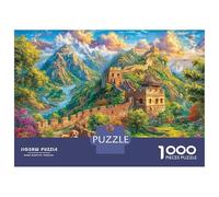 The Great Wall_ China 1000 Pieces Jigsaw Puzzle for Adults. Difficult Puzzle, Game Challenge Toy, Home Decoration 70x50cm/1000pcs