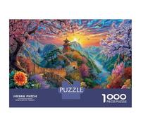 The Great Wall_ China 1000 Pieces Jigsaw Puzzle for Adults. Difficult Puzzle, Game Challenge Toy, Home Decoration 52x38cm/1000pcs