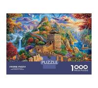 The Great Wall_ China 1000 Pieces Jigsaw Puzzle for Adults. Difficult Puzzle, Game Challenge Toy, Home Decoration 38x26cm/1000pcs
