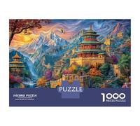The Great Wall_ China Jigsaw Puzzles 1000 Pieces. Whimsical Challenge Toy for Adults Kids Age 14 Years Up 70x50cm/1000pcs