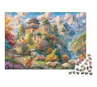 The Great Wall_ China Puzzle 1000 Piece, Impossible Jigsaw Puzzles for Adults, Puzzle Family Activity Puzzles 52x38cm/1000pcs