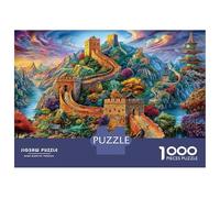 The Great Wall_ China Puzzle 1000 Piece, Impossible Jigsaw Puzzles for Adults, Puzzle Family Activity Puzzles 38x26cm/1000pcs