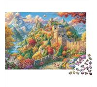 The Great Wall_ China Puzzle 1000 Piece, Jigsaw Puzzle Challenge Eco-friendly Paper Puzzle for Adults & for Age 14 And Up 38x26cm/1000pcs
