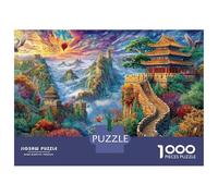 The Great Wall_ China Puzzles 1000 Piece. Impossible Puzzles Challenge Toy for Adults& Kids Age 14 Years Up 70x50cm/1000pcs