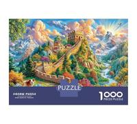 The Great Wall_ China Puzzles 1000 Piece. Impossible Puzzles Challenge Toy for Adults& Kids Age 14 Years Up 38x26cm/1000pcs