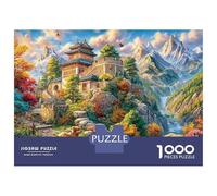 The Great Wall_ China Puzzles 1000 Piece. Impossible Puzzles Challenge Toy for Adults& Kids Age 14 Years Up 52x38cm/1000pcs