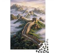The Great Wall Jigsaw Puzzle for Game 1000 Pieces Beginners Puzzle Starters Anxiety Relief Secret Santa Gift 38x26cm/1000pcs