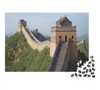 The Great Wall of China Jigsaw Puzzles Ancient Buildings Challenge Toy Educational Games Home Decoration for Adults& Teenager Age 14 Years Up 1000pcs (75x50cm)