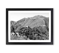 The Great Wall of China No.5 Modern Framed Print | A2 Black Framed Wall Art | Ready to Hang | Modern Nature Picture | Living Room Bedroom Lounge Office
