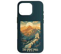 The Great Wall Of China Retro Vintage Travel Souvenir Case for iPhone 16 Pro