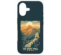 The Great Wall Of China Retro Vintage Travel Souvenir Case for iPhone 17