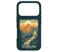 The Great Wall Of China Retro Vintage Travel Souvenir Case for iPhone 17 Pro