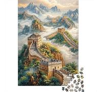 The Great Wall Recycled Paper Jigsaw Puzzle 1000 Piece Birthday Gift Memory Improvement Party Game Wall Decor 70x50cm/1000pcs
