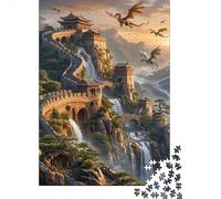 The Great Wall Recycled Paper Jigsaw Puzzle 1000 Piece Memory Improvement Party Game Home Decor 38x26cm/1000pcs