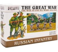 The Great War - Russian Infantry 1914-18 (35 Figures) Multi-Part Hard Plastic (HIGH Impact POLYSTYRENE) 28MM Figures