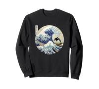 The Great Wave of Kanagawa Ocean Orca Killer Whale Sweatshirt