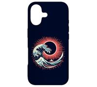 The Great Wave of Kanagawa - Total Solar Eclipse Case for iPhone 17