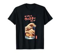 The Great Wave of Whiskey - Funny Old Fashioned Bar Design T-Shirt