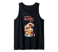 The Great Wave of Whiskey - Funny Old Fashioned Bar Design Tank Top