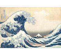 The Great Wave off Kanagawa 1830 Katsushika Hokusai Wall Art Photo Picture Print Poster A4