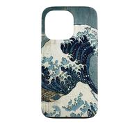 The Great Wave off Kanagawa and Pirate Ship Japanese vintage Case for iPhone 13 Pro