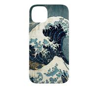 The Great Wave off Kanagawa and Pirate Ship Japanese vintage Case for iPhone 14 Plus