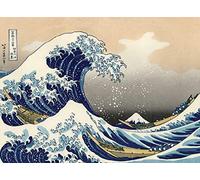 The Great Wave Off Kanagawa by Katsushika Hokusai - Japanese Fine Art Wall Poster (Laminated, 18" x 24")