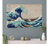 "The Great Wave off Kanagawa" by Katsushika Hokusai on Canvas, Framed Canvas, Acrylic, Framed Prints or Print-only