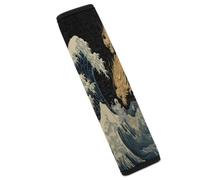 The Great Wave Off Kanagawa Dragon Car Seat Belt Cover Shoulder Pad 1PCS